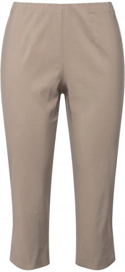 Ulla Popken Stretch Basic Bengaline Capri Pants Orange - Női Farmer & Nadrágok Nagy Méretekben – Plus Size - 