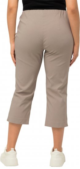 Ulla Popken Stretch Basic Bengaline Capri Pants Orange - Női Farmer & Nadrágok Nagy Méretekben – Plus Size - 