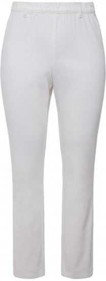 Ulla Popken Sienna Stretch Twill Jeggings Snow White - Női Farmer & Nadrágok Nagy Méretekben – Plus Size - 