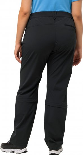 Ulla Popken Versatile Zip Off Leg Quick Dry Stretch Pants Navy - Női Farmer & Nadrágok Nagy Méretekben – Plus Size - 