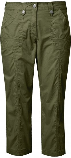 Ulla Popken Roll Tab Hem Stretch Cargo Pants Green - Női Farmer & Nadrágok Nagy Méretekben – Plus Size - 