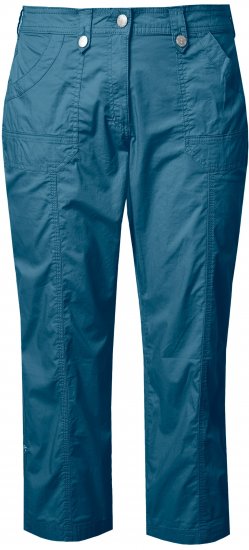 Ulla Popken Roll Tab Hem Stretch Cargo Pants Blue - Női Farmer & Nadrágok Nagy Méretekben – Plus Size - 