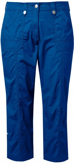 Ulla Popken Roll Tab Hem Stretch Cargo Pants Blue - Női Farmer & Nadrágok Nagy Méretekben – Plus Size - 