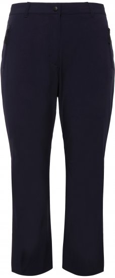 Ulla Popken Functional Sport Quick Dry Stretch Crop Pants Navy Blue - Női Farmer & Nadrágok Nagy Méretekben – Plus Size - 