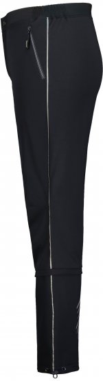 Ulla Popken Zip Off Reflective Detail Funtional Powerstretch Pants Black - Női Farmer & Nadrágok Nagy Méretekben – Plus Size - 