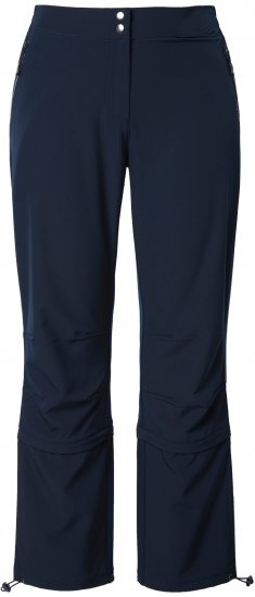 Ulla Popken Zip Off Reflective Detail Funtional Powerstretch Pants Navy - Női Farmer & Nadrágok Nagy Méretekben – Plus Size - 