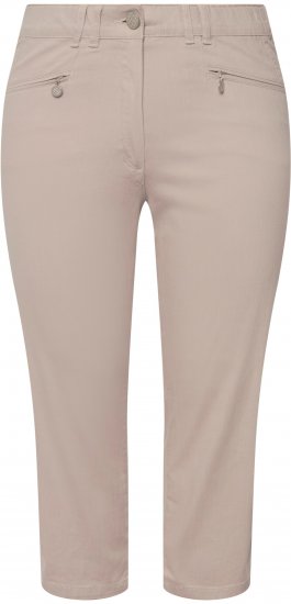 Ulla Popken Mony Stretch Capri Pants Orange - Női Farmer & Nadrágok Nagy Méretekben – Plus Size - 