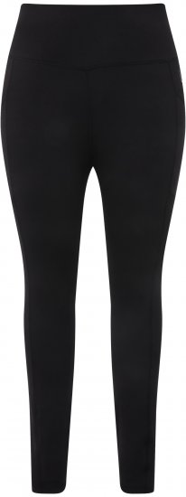 Ulla Popken High Waist Quick Dry Recycled Stretch Leggings Black - Női Farmer & Nadrágok Nagy Méretekben – Plus Size - 