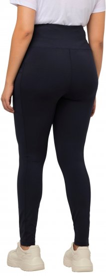 Ulla Popken High Waist Quick Dry Recycled Stretch Leggings Grey - Női Farmer & Nadrágok Nagy Méretekben – Plus Size - 