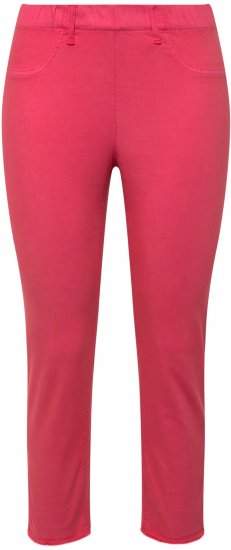 Ulla Popken Stretch Blend Bengaline Pants Light Pink - Női Farmer & Nadrágok Nagy Méretekben – Plus Size - 