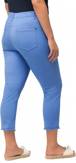 Ulla Popken Stretch Blend Bengaline Pants Blue - Női Farmer & Nadrágok Nagy Méretekben – Plus Size - 