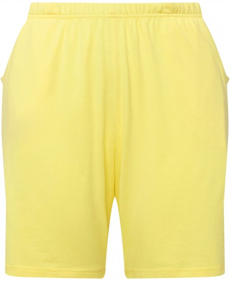 Ulla Popken Stretch Knit Bermuda Shorts Orange - Női Farmer & Nadrágok Nagy Méretekben – Plus Size - 