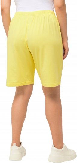 Ulla Popken Stretch Knit Bermuda Shorts Orange - Női Farmer & Nadrágok Nagy Méretekben – Plus Size - 