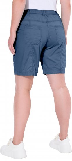 Ulla Popken Cargo Bermuda Shorts Atlantic Blue - Női Farmer & Nadrágok Nagy Méretekben – Plus Size - 