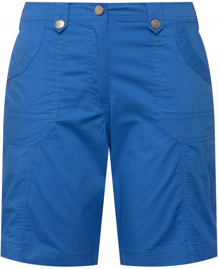 Ulla Popken Cargo Bermuda Shorts Royal Blue - Női Farmer & Nadrágok Nagy Méretekben – Plus Size - 