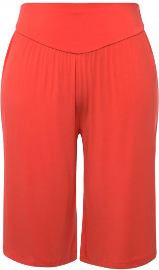 Ulla Popken Wide Leg Flared Bermuda Shorts - Női Farmer & Nadrágok Nagy Méretekben – Plus Size - 