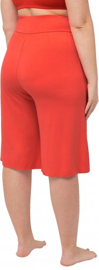 Ulla Popken Wide Leg Flared Bermuda Shorts - Női Farmer & Nadrágok Nagy Méretekben – Plus Size - 
