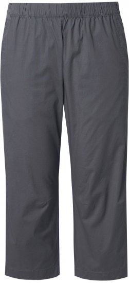 Ulla Popken Cropped Ruby Fit Pants Graphite Grey - Női Farmer & Nadrágok Nagy Méretekben – Plus Size - 