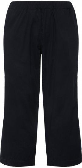 Ulla Popken Cropped Ruby Fit Pants Navy - Női Farmer & Nadrágok Nagy Méretekben – Plus Size - 