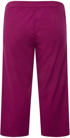 Ulla Popken Cropped Ruby Fit Pants Magnolia Red - Női Farmer & Nadrágok Nagy Méretekben – Plus Size - 