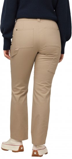 Ulla Popken Bootcut Carpenter Jeans Dark Putty - Női Farmer & Nadrágok Nagy Méretekben – Plus Size - 