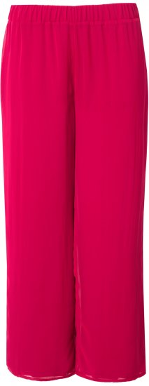 Ulla Popken Layered Chiffon Wide Leg Pants - Női Farmer & Nadrágok Nagy Méretekben – Plus Size - 