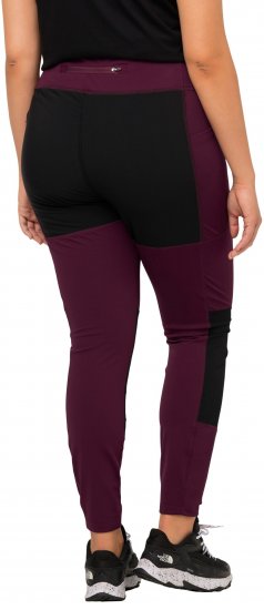 Ulla Popken High Waisted Hiking Leggings Purple - Női Farmer & Nadrágok Nagy Méretekben – Plus Size - 