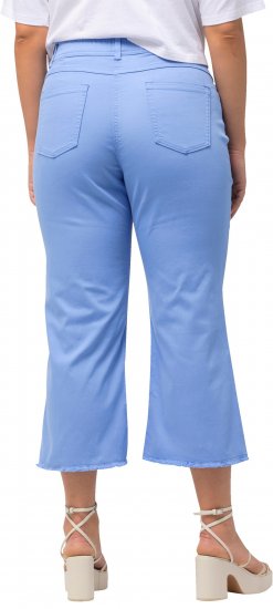 Ulla Popken Mary Crop Jeans Cloud Blue - Női Farmer & Nadrágok Nagy Méretekben – Plus Size - 