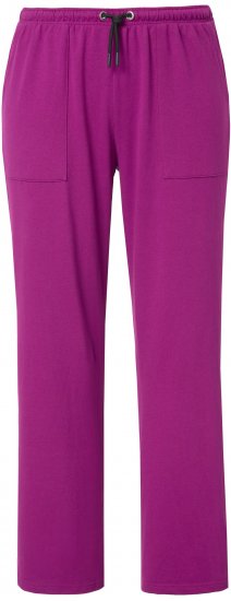 Ulla Popken Straight Leg Joggers Purple - Női Farmer & Nadrágok Nagy Méretekben – Plus Size - 