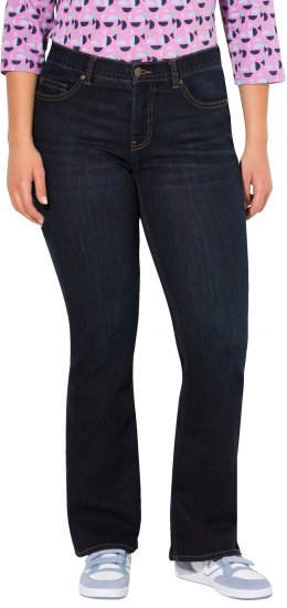 Ulla Popken Bootcut Marie Jeans Grey Denim - Női Farmer & Nadrágok Nagy Méretekben – Plus Size - 