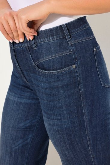 Ulla Popken Bootcut Stretch Fit Jeans Blue - Ulla Popken - Ulla Popken Plus-Size Ruházat