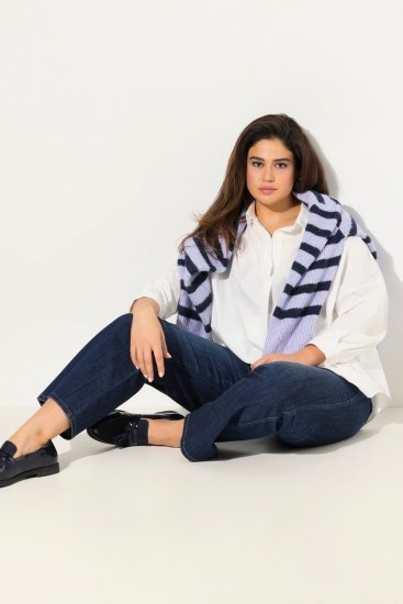 Ulla Popken Bootcut Stretch Fit Jeans Blue - Ulla Popken - Ulla Popken Plus-Size Ruházat