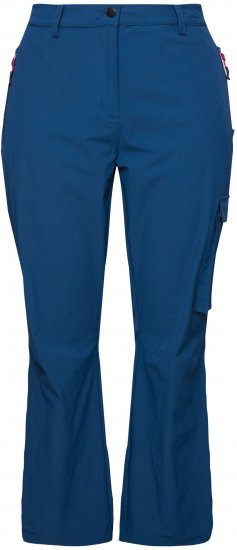 Ulla Popken Anti Mosquito Quick Dry Pants Deep Aqua - Női Farmer & Nadrágok Nagy Méretekben – Plus Size - 