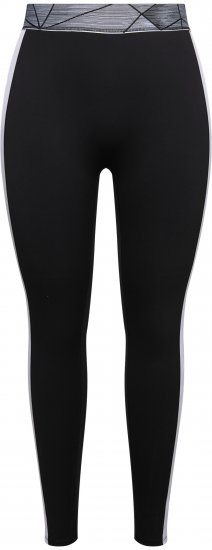 Ulla Popken High Waisted Leggings Black - Női Farmer & Nadrágok Nagy Méretekben – Plus Size - 