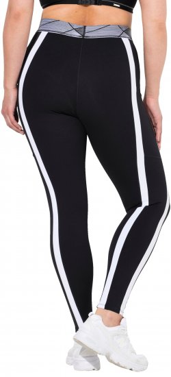Ulla Popken High Waisted Leggings Black - Női Farmer & Nadrágok Nagy Méretekben – Plus Size - 