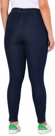 Ulla Popken High Waisted Stretch Fit Jeans Denim Blue - Női Farmer & Nadrágok Nagy Méretekben – Plus Size - 