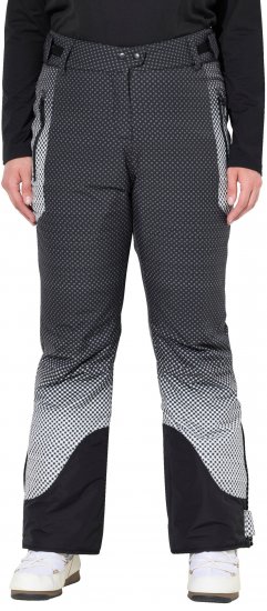 Ulla Popken Performance Ski Pants Black - Női Farmer & Nadrágok Nagy Méretekben – Plus Size - 