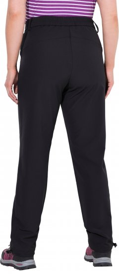 Ulla Popken Triple Function Comfort Waist Softshell Pants Black - Női Farmer & Nadrágok Nagy Méretekben – Plus Size - 