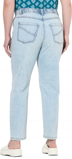 Ulla Popken Stretch Fit Mom Jeans Light Blue Denim - Ulla Popken - 