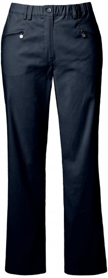 Ulla Popken Thermal Stretch Fit Mony Pants Navy - Női Farmer & Nadrágok Nagy Méretekben – Plus Size - 