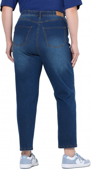 Ulla Popken Versatile Zip Off Leg Quick Dry Stretch Pants Navy Blue - Női Farmer & Nadrágok Nagy Méretekben – Plus Size - 