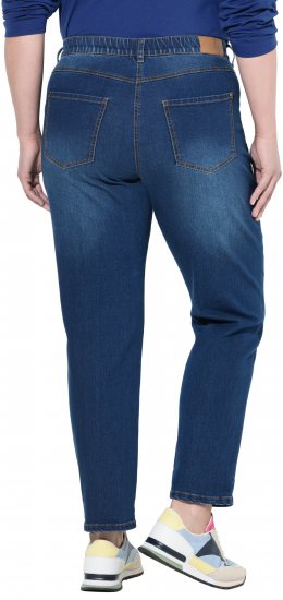 Ulla Popken Stretch Fit Boyfriend Jeans Blue - Női Farmer & Nadrágok Nagy Méretekben – Plus Size - 