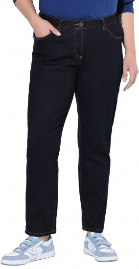 Ulla Popken Stretch Fit Boyfriend Jeans Denim Blue - Női Farmer & Nadrágok Nagy Méretekben – Plus Size - 