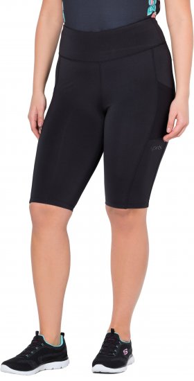 Ulla Popken Quick Drying Performance Shorts Black - Női Farmer & Nadrágok Nagy Méretekben – Plus Size - 