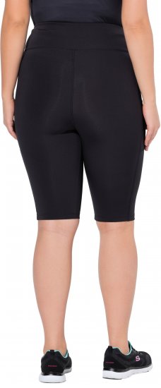 Ulla Popken Quick Drying Performance Shorts Black - Női Farmer & Nadrágok Nagy Méretekben – Plus Size - 