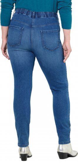 Ulla Popken Denim Jeggings Blue Denim - Női Farmer & Nadrágok Nagy Méretekben – Plus Size - 