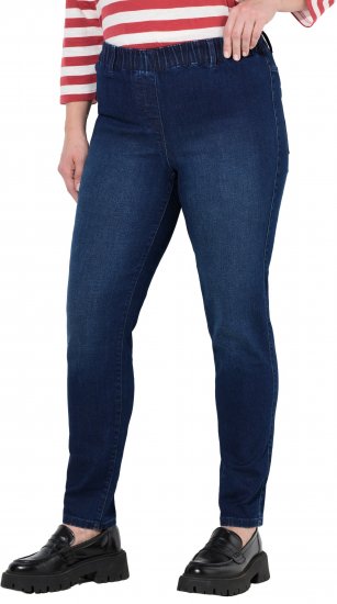 Ulla Popken Denim Jeggings Denim Blue - Női Farmer & Nadrágok Nagy Méretekben – Plus Size - 
