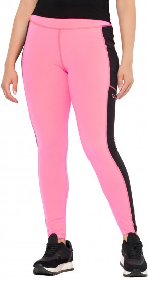 Ulla Popken Quick Drying Sports Leggings Pink - Női Farmer & Nadrágok Nagy Méretekben – Plus Size - 