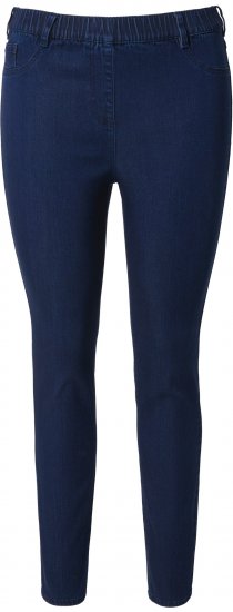 Ulla Popken Denim Five Pocket Jeggings Denim Blue - Női Farmer & Nadrágok Nagy Méretekben – Plus Size - 