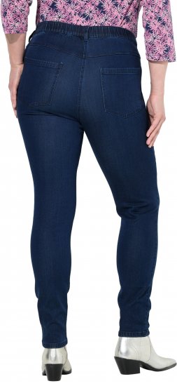 Ulla Popken Denim Five Pocket Jeggings Denim Blue - Női Farmer & Nadrágok Nagy Méretekben – Plus Size - 